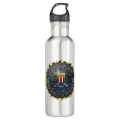 FBI Emblem Waterfles (Voorkant)