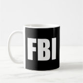 FBI Federaal Onderzoeksbureau Koffiemok (Links)