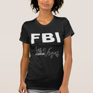 FBI Federal Bureau of Intoxication CC2022 crimecon T-shirt