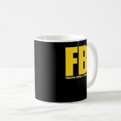 FBI, Federal Bureau of Investigation Classic Sweat Koffiemok (Voorkant rechts)