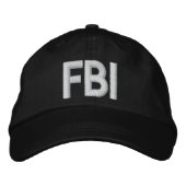 FBI geborduurd Pet (Voorkant)