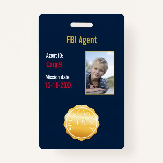 FBI geheim agent Badge (Voorkant)