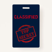 FBI geheim agent Badge (Achterkant)