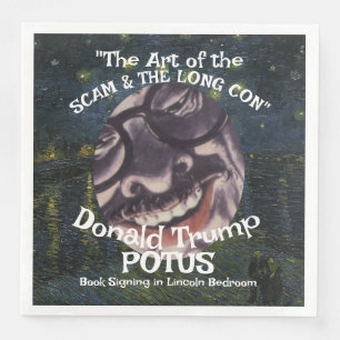 FBI ICE CBP Trump POTUS Oplichting Kunst Boek Teke Servet