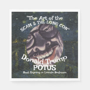 FBI ICE CBP Trump POTUS Oplichting Kunst Boek Teke Servet
