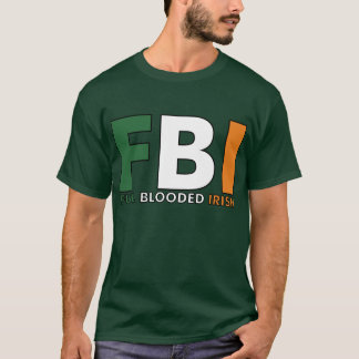 FBI: Iers met volledige bloedigheid T-shirt