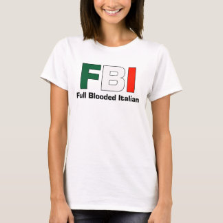FBI: Italiaanse dames Spaghetti Top (gebrand)