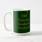 FBI National Academy NA Session Coffee Mok Tea Cup (Links)