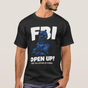 FBI open. Gepersonaliseerd T-shirt