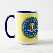 FBI persoonlijke Mok, 15 oz Mok (Links)
