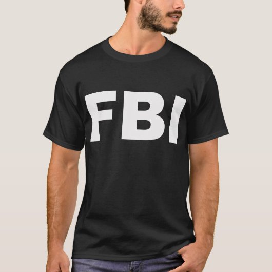 FBI-producten en -Design! T-shirt (Voorkant)