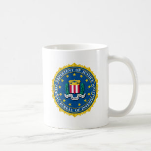 FBI Seal Koffiemok