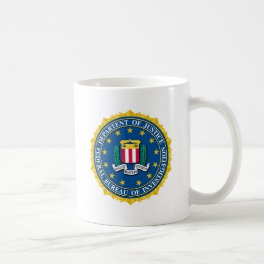 FBI Seal Koffiemok (Rechts)
