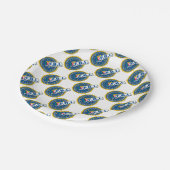 FBI Seal Mockup Papieren Bordje (Gekanteld)