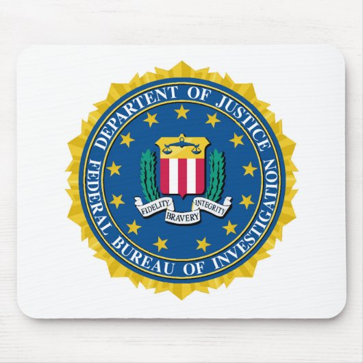 FBI Seal Muismat (Voorkant)