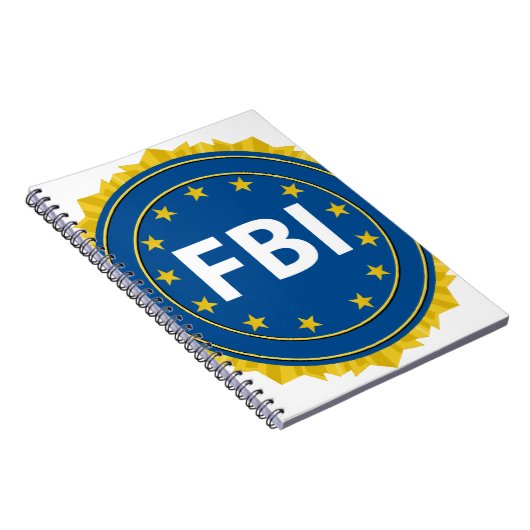 FBI Seal Notitieboek (Rechterzijde)