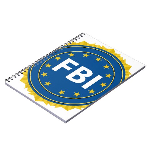 FBI Seal Notitieboek (Linkerzijde)