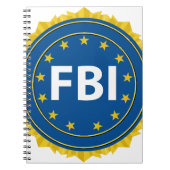 FBI Seal Notitieboek (Voorkant)