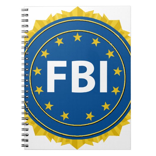 FBI Seal Notitieboek (Voorkant)