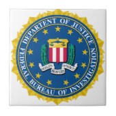 FBI Seal Tegeltje (Voorkant)