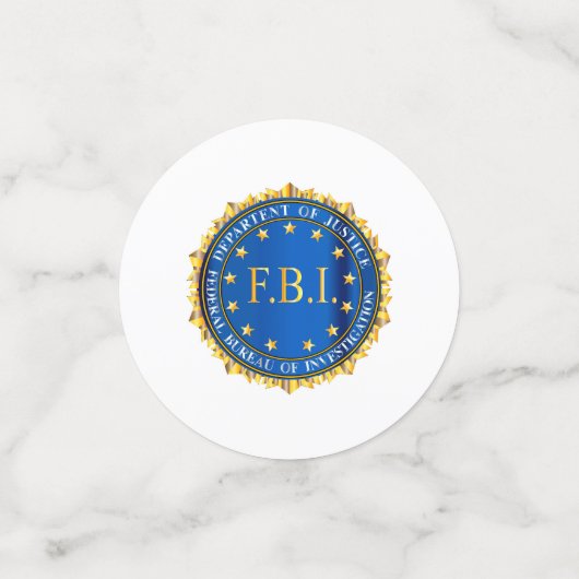FBI Spoof Seal Confetti (Kleine voorkant)