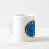 FBI Spoof Seal Koffiemok (Voorkant links)