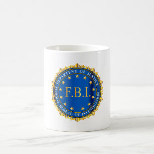 FBI Spoof Seal Koffiemok