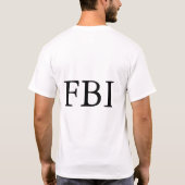 FBI T-SHIRT (Achterkant)