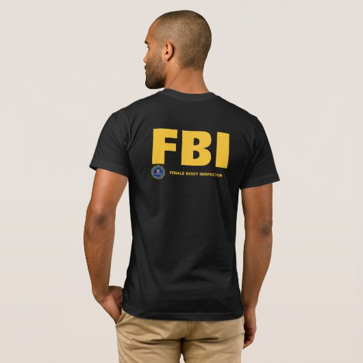 FBI T-Shirt (Achterkant volledig)