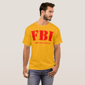 FBI T-SHIRT (Voorkant volledig)