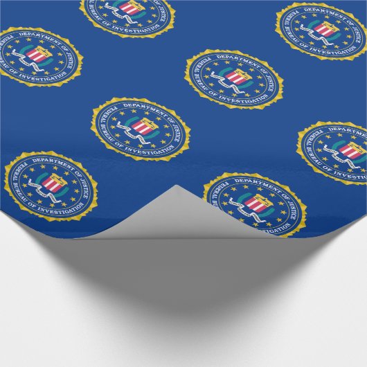 FBI-vlag Cadeaupapier (Hoek)