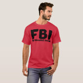 FBI Volbloed Indiaan T-shirt (Voorkant volledig)