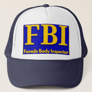 FBI - Vrouw Body Inspector T-Shirt Trucker Pet