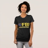 FBI-Vrouw inspecteur T-shirt (Voorkant volledig)