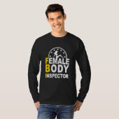 FBI-Vrouw inspecteur T-shirt (Voorkant volledig)