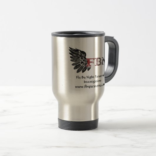 FBN Paranormal Travel Mug Reisbeker (Voorkant rechts)