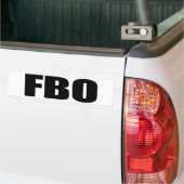 FBO BUMPERSTICKER (Op Truck)