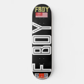 FBOY OFFICIEEL 8 1/4" Skateboard Deck (Voorkant)