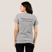 FBSO&C Dames T-shirt - Donker (Achterkant volledig)
