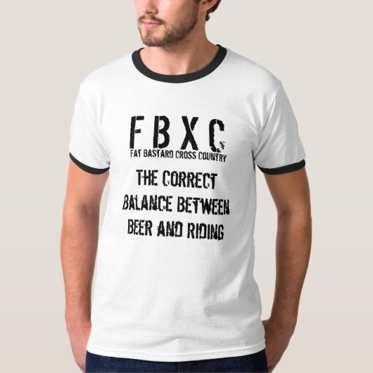 FBXC De juiste balans T-shirt (Voorkant)