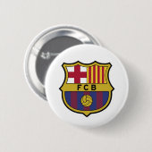 FC Barcelona voetbalteam broche Ronde Button 5,7 Cm (Voorkant /achterkant)