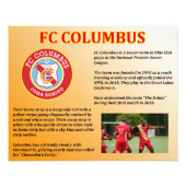 FC Columbus Foto Afdruk (Voorkant)