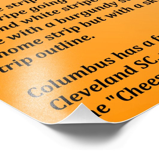 FC Columbus Foto Afdruk (Hoek)