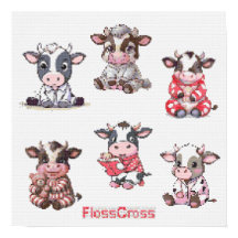 FC CROSS-STITCH KOE STICKERS!