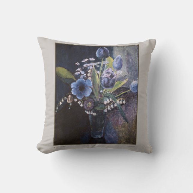 FC Frieseke Bloemen Kussen (Voorkant)