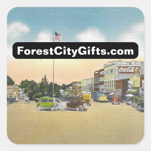 FC Gifts Square Sticker (Voorkant)