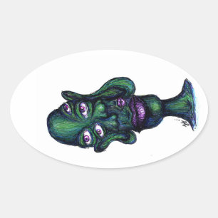 fc ovale sticker