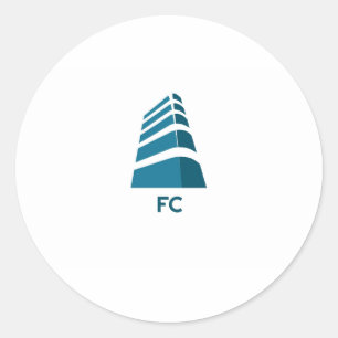 fc sport ronde sticker
