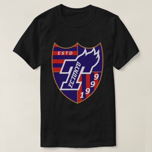 FC Tokyo CrestLogo Essential T-Shirt (Design voorkant)