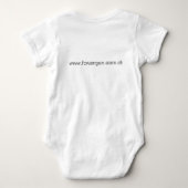 FC Wangen an der Aare: Baby-T-Shirt (6 Monate) - 2 Romper (Achterkant)
